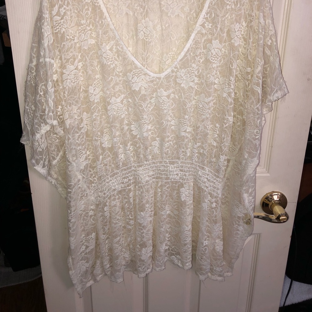 Lace Bathing Suit Cover